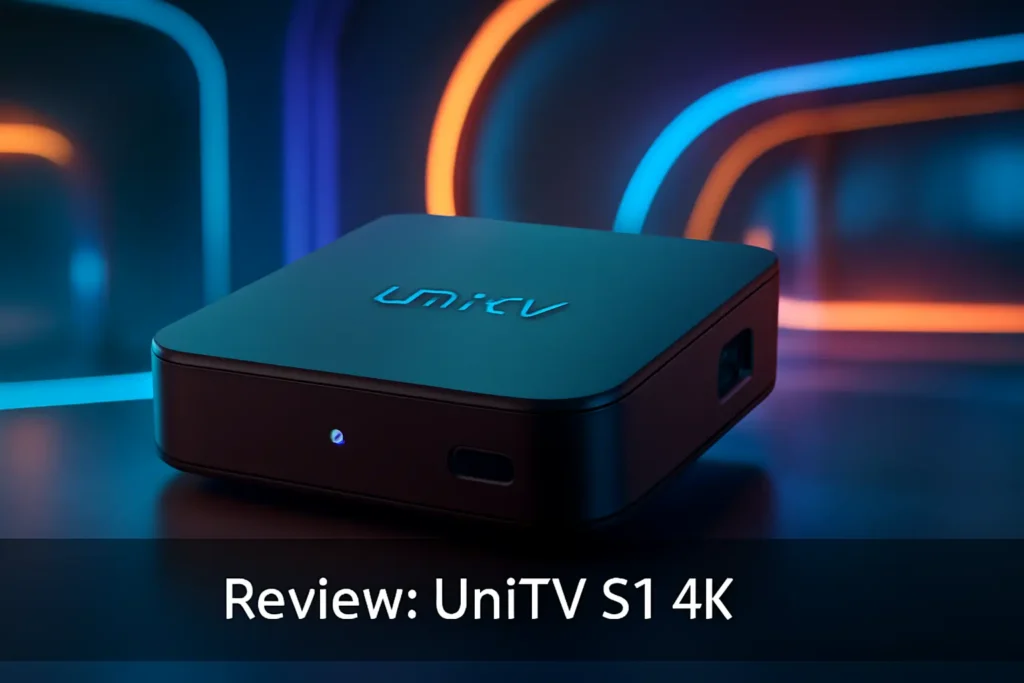 Receptor Canais Unitv S1 4k Original: Conectividade Inteligente para Sua TV