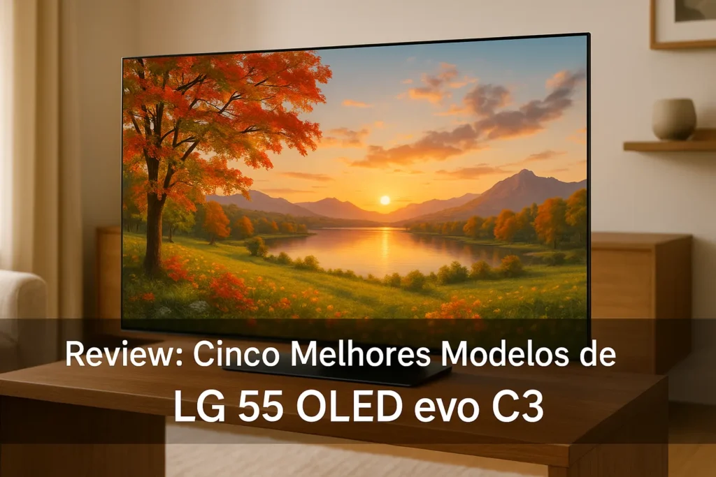 Cinco Melhores Modelos de  LG 55 OLED EVO c3