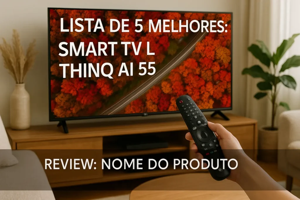 Lista de 5 Melhores: smart TV LG thinq AI 55