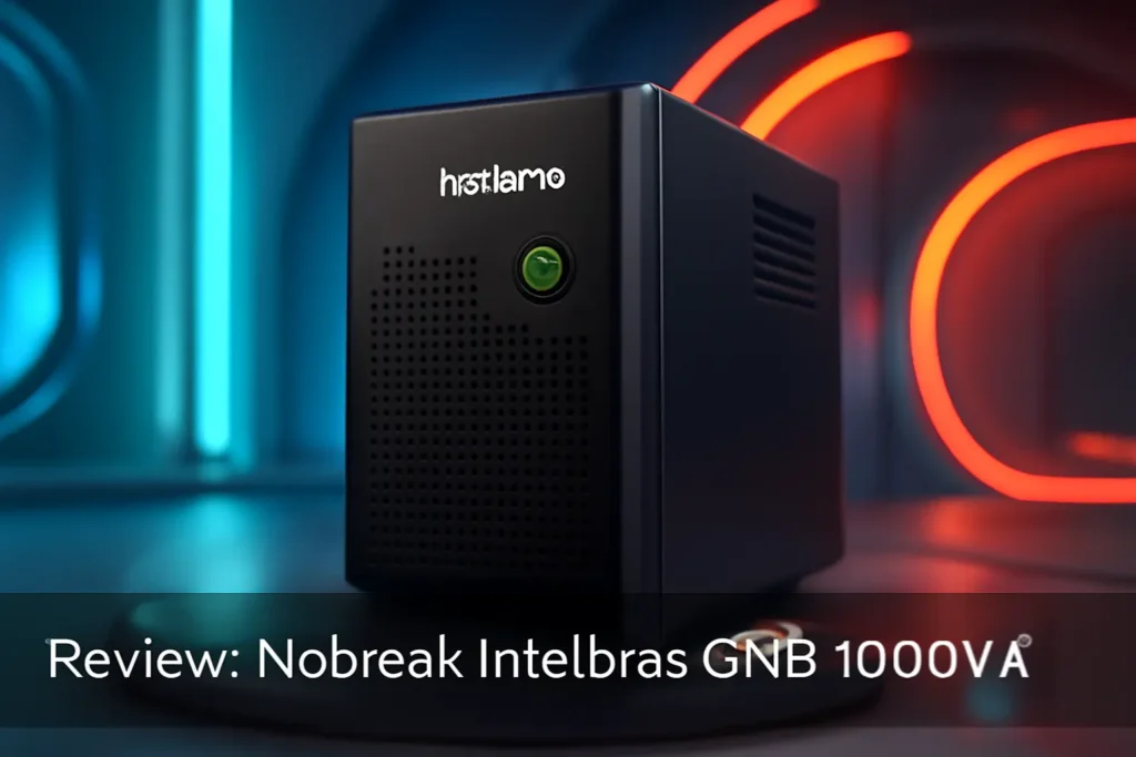 Nobreak Intelbras GNB 1000VA: proteção confiável para seu portão