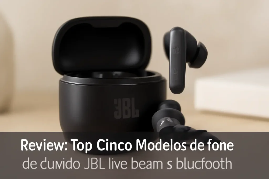 Top Cinco Modelos de fone de ouvido JBL live beam 3 bluetooth