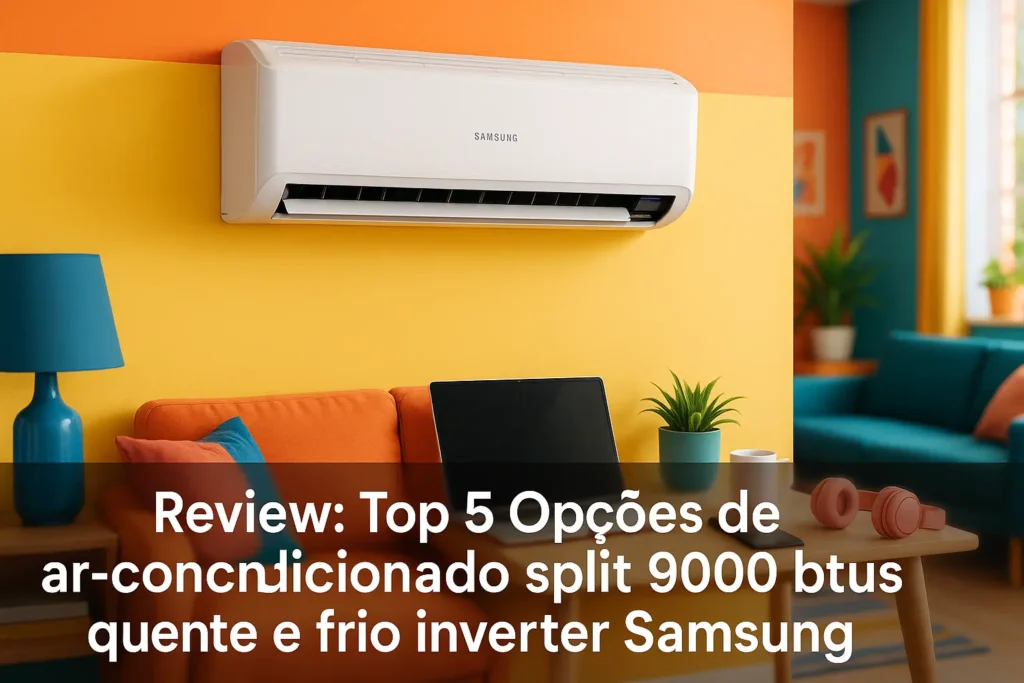 Top 5 Opções de ar condicionado split 9000 btus quente e frio inverter Samsung