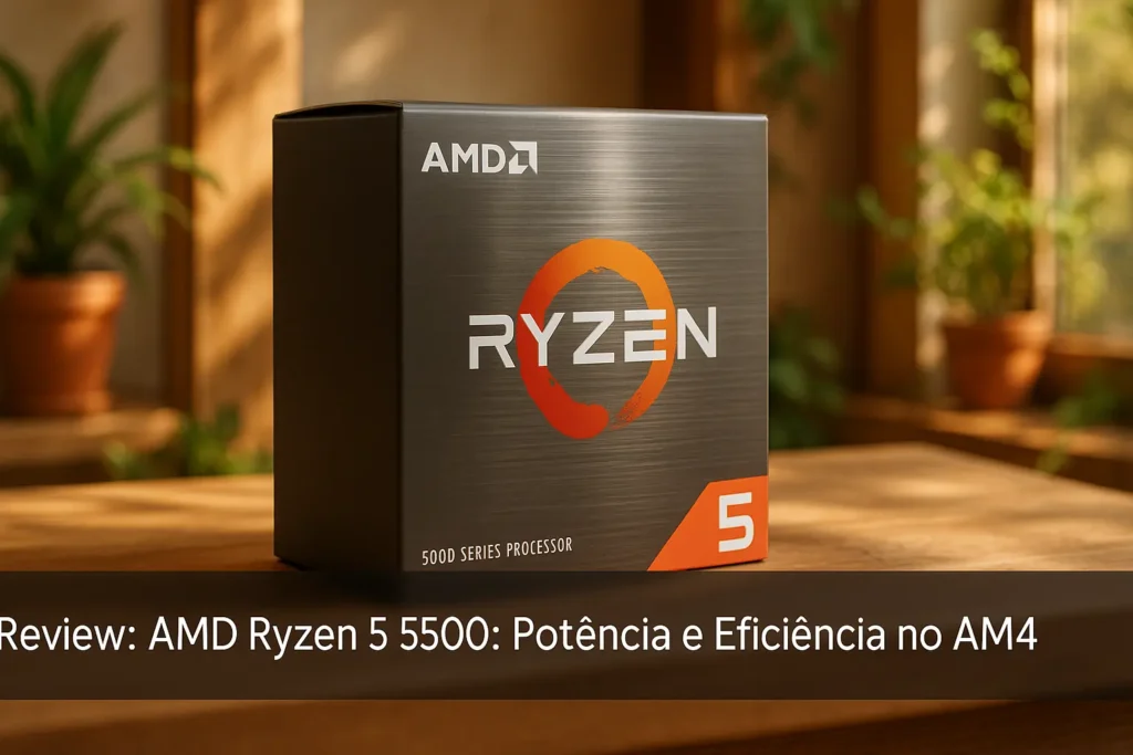 AMD Ryzen 5 5500: Potência e Eficiência no AM4