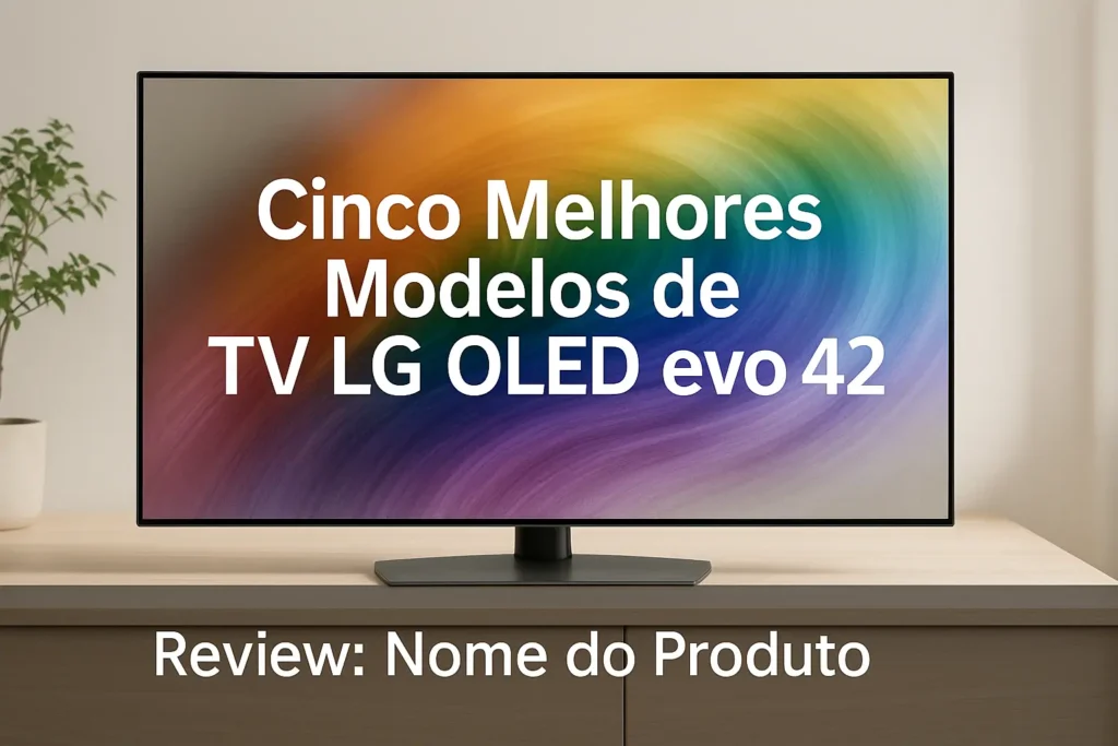 Cinco Melhores Modelos de TV LG OLED EVO 42