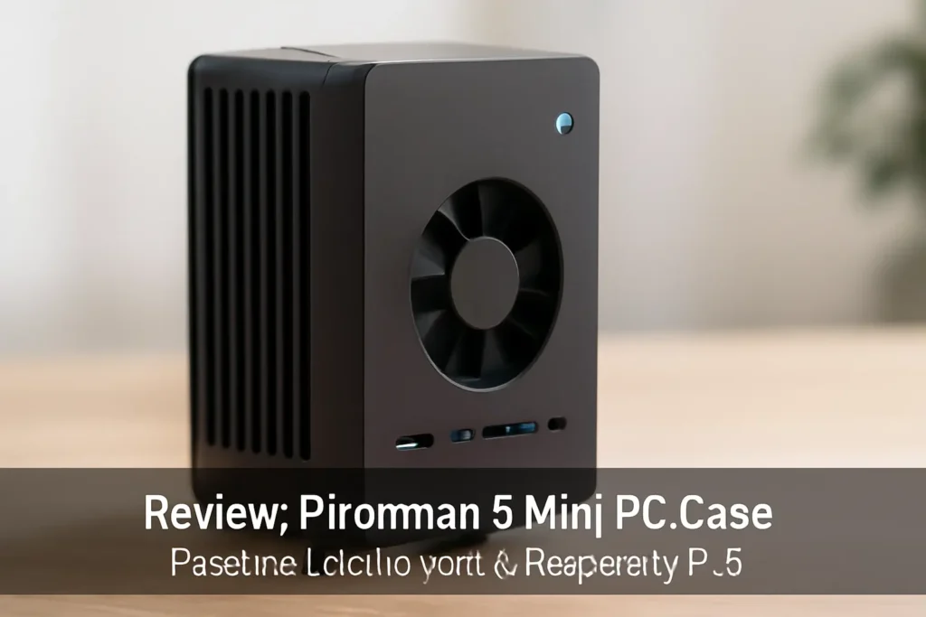 Pironman 5 Mini PC Case: Potência e Estilo para o Raspberry Pi 5
