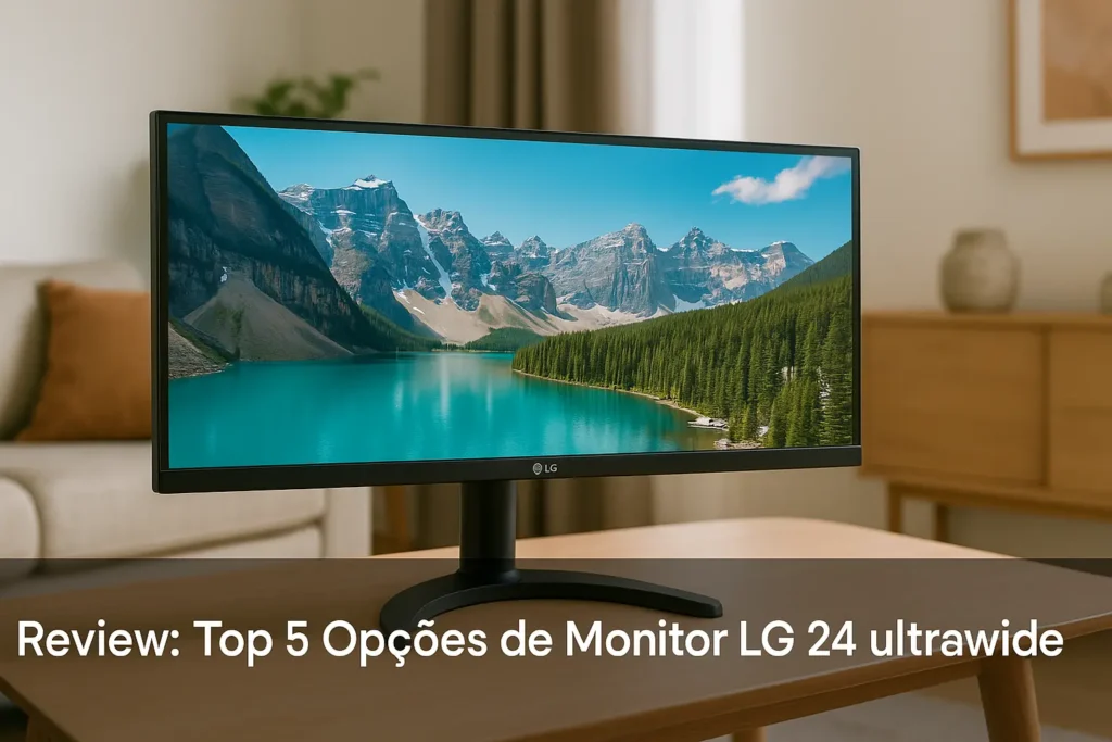 Top 5 Opções de monitor LG 24 ultrawide