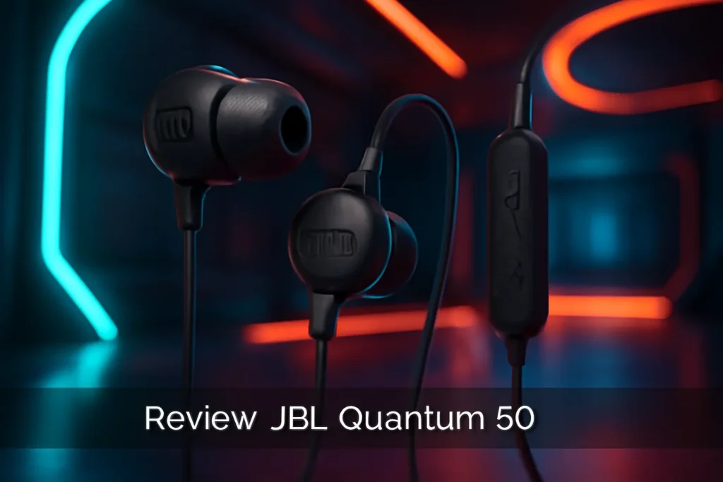 Principais Cinco  fone de ouvido in-ear gamer JBL quantum 50 black