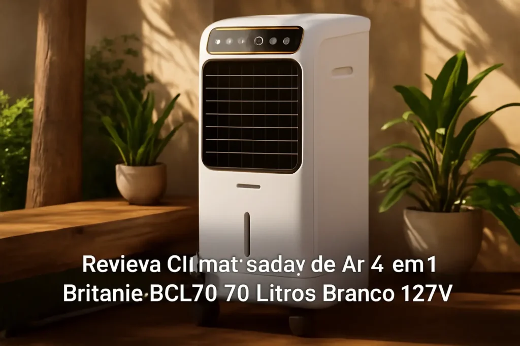 Climatizador de Ar 4 em 1 Britânia BCL70 70 Litros Branco 127V