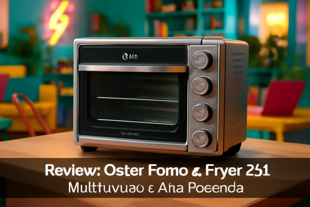 Oster Forno e Fryer 25L: Multifunção e Alta Potência