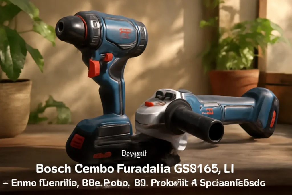 Bosch Combo Furadeira GSB185-LI + Esmerilhadeira GWS180LI 2B: Potência e Versatilidade para Seus Projetos