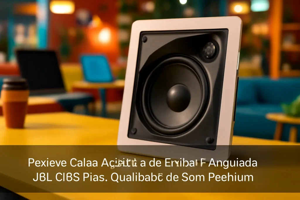 Caixa Acústica de Embutir Angulada JBL CI8S Plus: Qualidade de Som Premium
