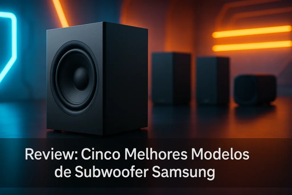 Cinco Melhores Modelos de  subwoofer Samsung