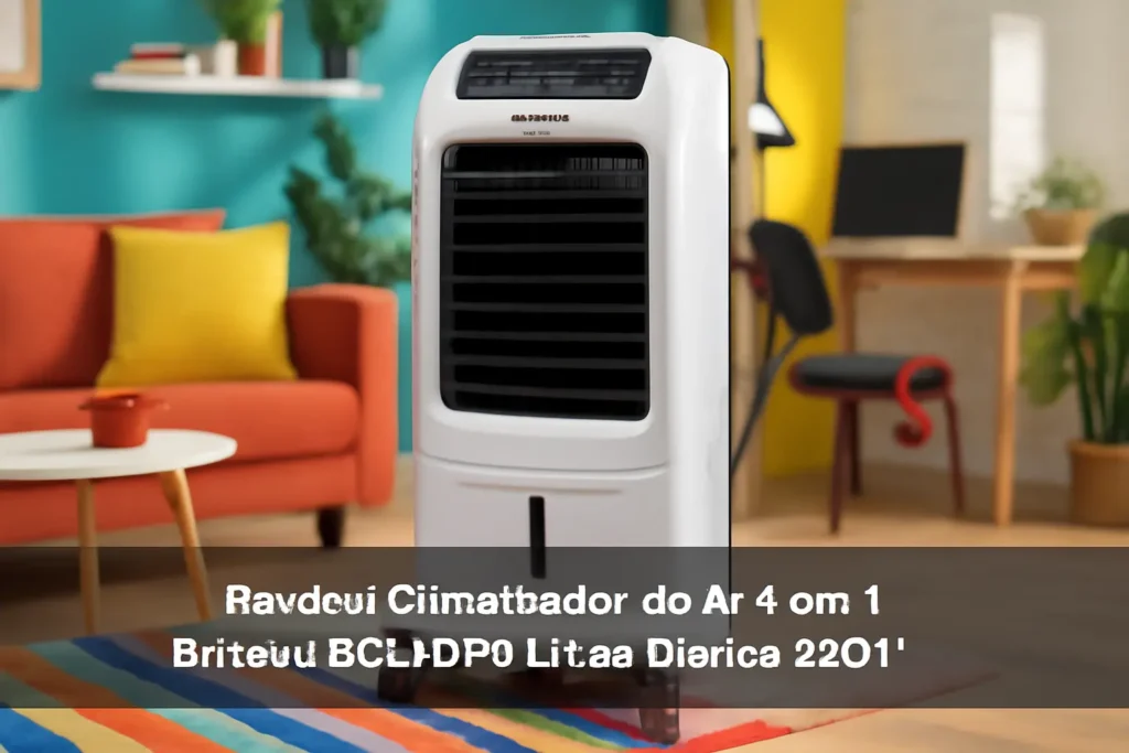 Climatizador de Ar 4 em 1 Britânia BCL70 70 Litros Branco 220V - Potência e Conforto