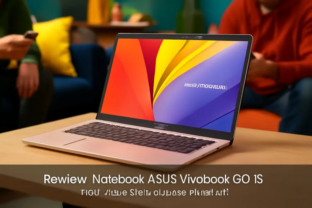 Notebook ASUS Vivobook GO 15, 4GB, 128GB SSD, 15,6" LED – Rose Pink