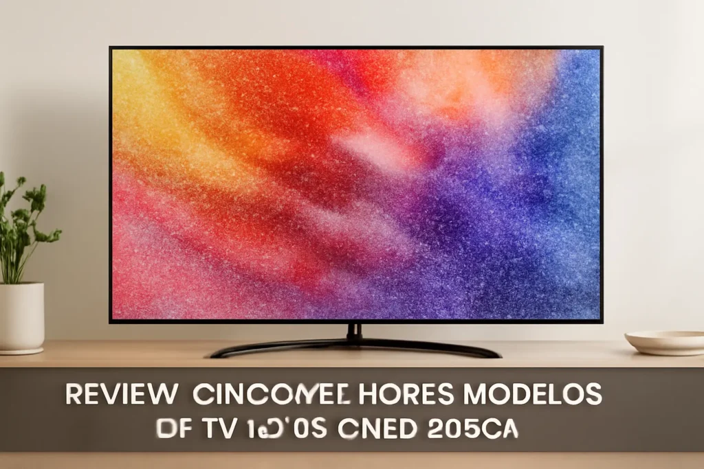 Cinco Melhores Modelos de TV LG 55 QNED 80sra