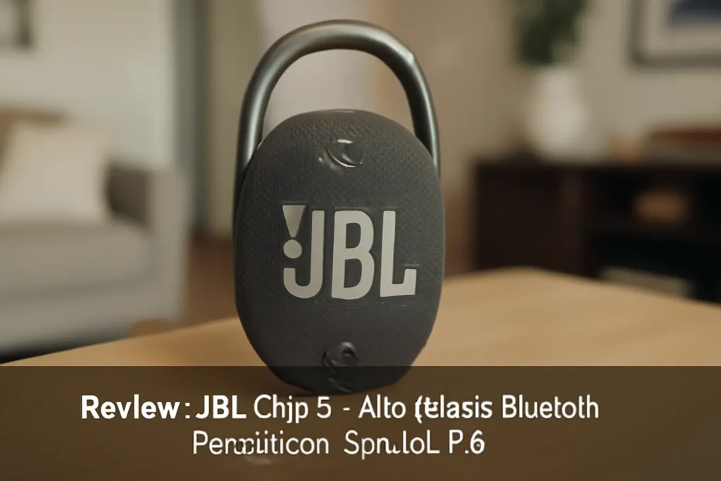 JBL Clipe 5 – Alto-falante Bluetooth Portátil com Som JBL Pro