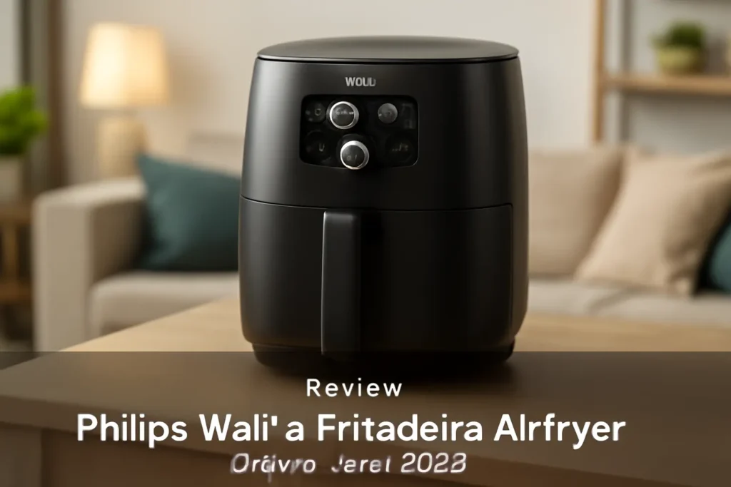 Philips Walita Fritadeira Airfryer Digital Série 3000: Rápida, Silenciosa e Saudável