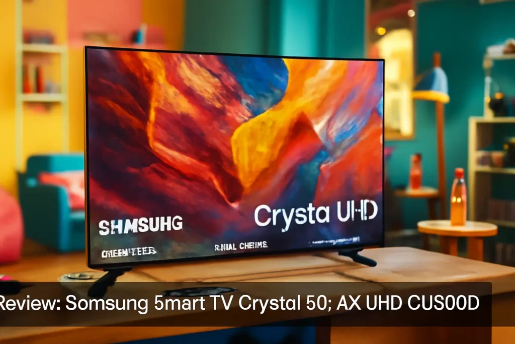 Samsung Smart TV Crystal 50" 4K UHD CU8000: Alexa Built-In e Gaming Hub