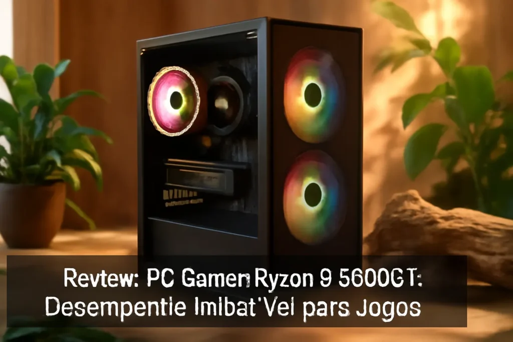 PC Gamer Ryzen 5 5600GT: Desempenho Imbatível para Jogos