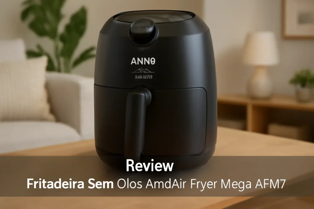 Fritadeira Sem Óleo Arno Air Fryer Mega AFM7: Tecnologia Extra Crocância e Super Silenciosa