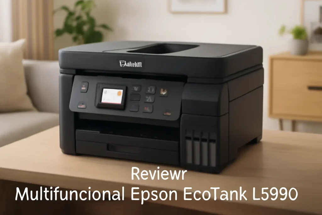 Multifuncional Epson EcoTank L5590: Impressão Rápida, Conectividade Avançada e Alto Desempenho