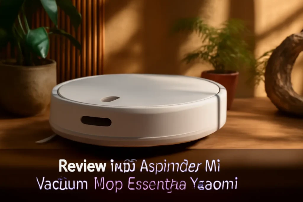 Robô Aspirador Mi Vacuum-Mop Essential Xiaomi: Potência e Inteligência para Sua Casa