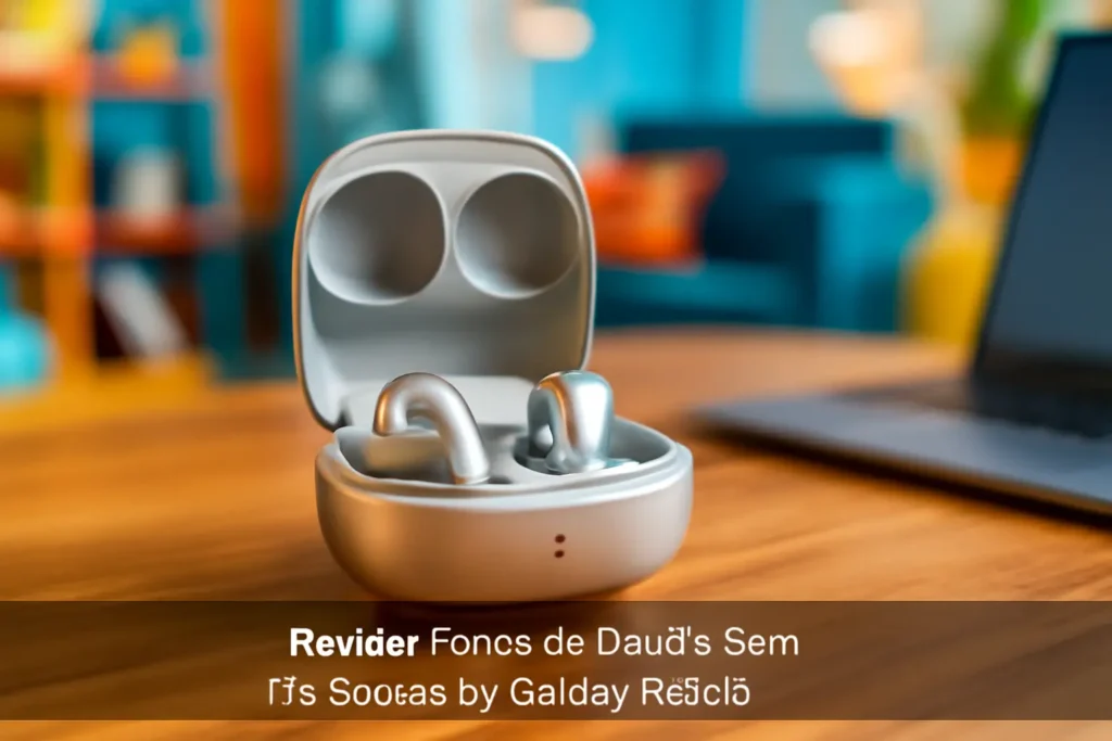 Fones de Ouvido Sem Fio Samsung Galaxy Buds 3 - Prata: Potência e Conforto de Som Incríveis