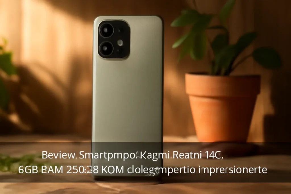Smartphone Xiaomi Redmi 14C: 4GB RAM, 256GB ROM e Desempenho Impressionante