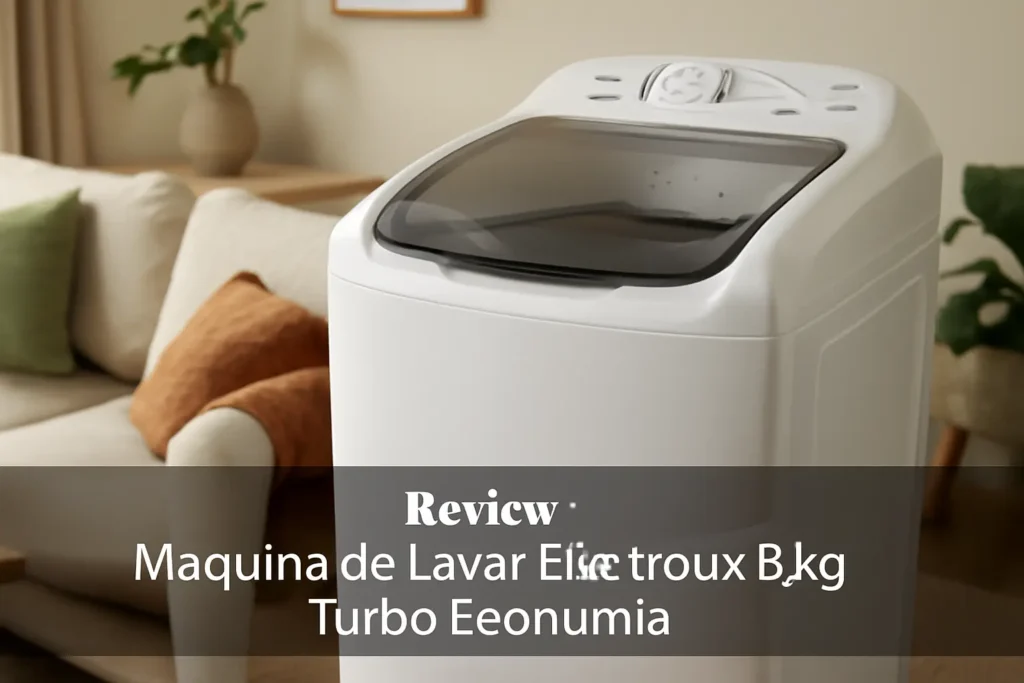 Máquina de Lavar Electrolux 8,5kg Turbo Economia: Eficiência e Praticidade