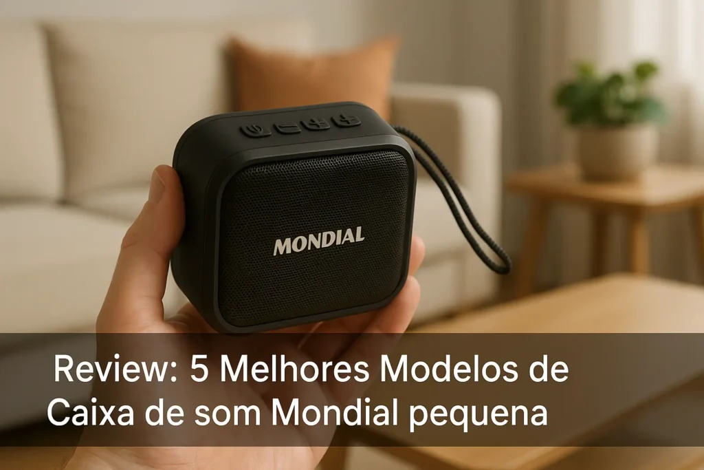 5 Melhores Modelos de Caixa de som Mondial pequena