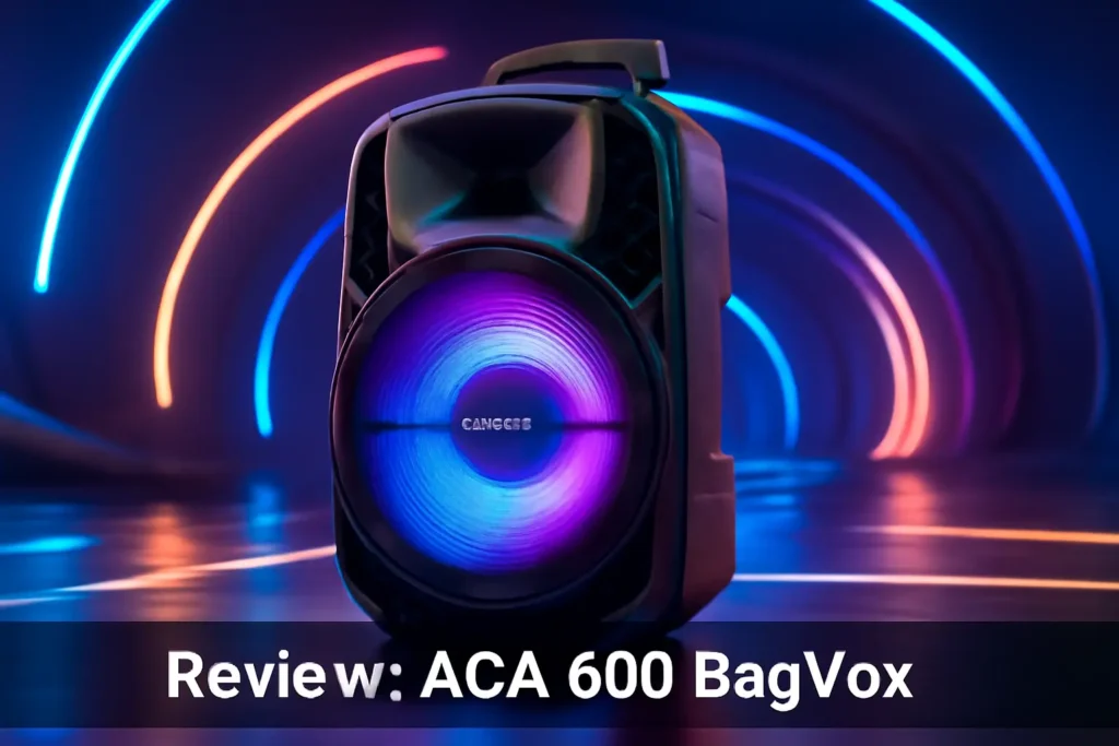 Lista de 5 Melhores:  Amvox caixa de som amplificada aca 600 bagvox