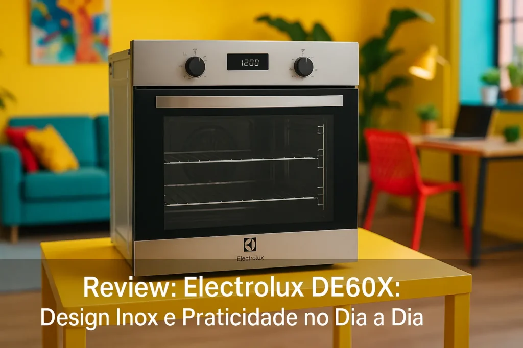 Electrolux DE60X: Design Inox e Praticidade no Dia a Dia