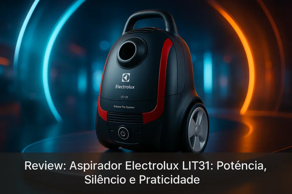 Aspirador Electrolux LIT31: Potência, Silêncio e Praticidade