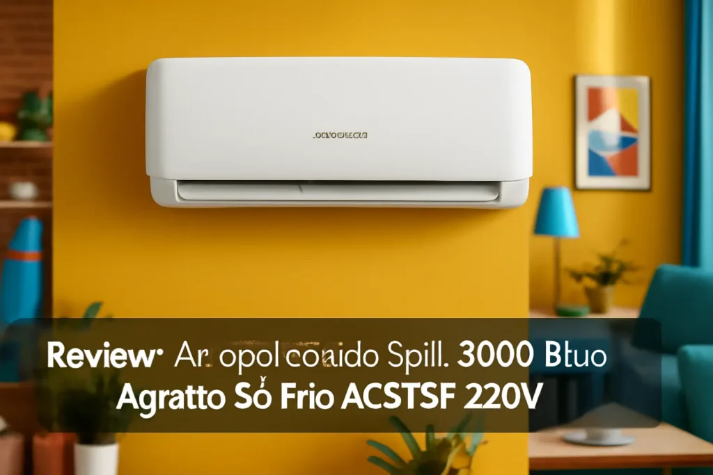 Ar-condicionado Split 9000 Btus Agratto Só Frio ACST9F 220V: Resfriamento Eficiente e Econômico