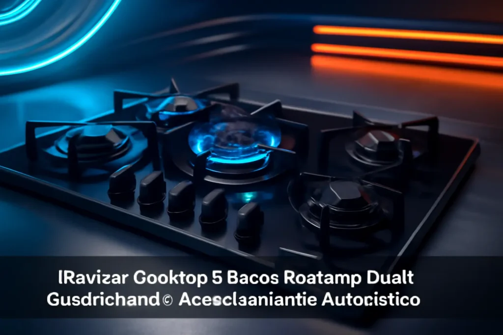 Cooktop 5 Bocas Brastemp Bivolt: Quadrichama e Acendimento Automático