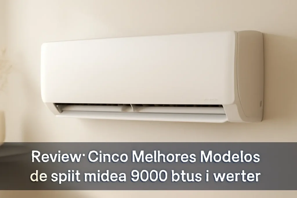 Cinco Melhores Modelos de split midea 9000 btus inverter
