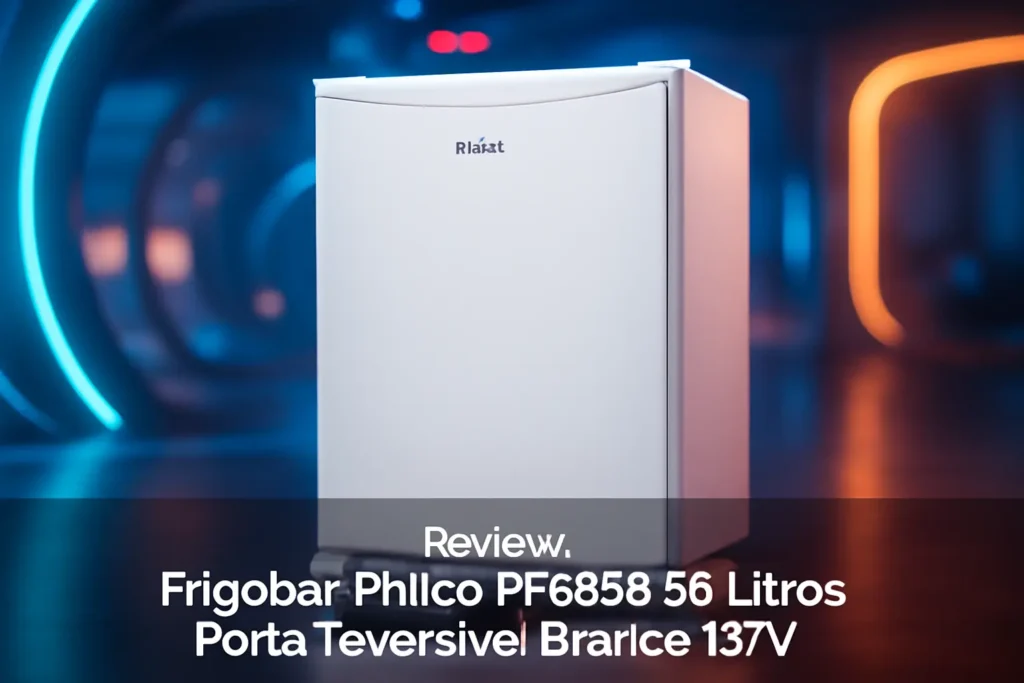 Frigobar Philco PFG85B 68 Litros Porta Reversível Branco 127V: Compacto e Eficiente para Seu Espaço