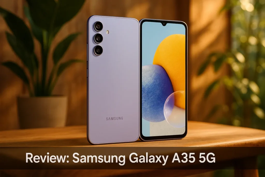 Samsung Galaxy A35 5G: Tela AMOLED 120Hz e Câmera Tripla