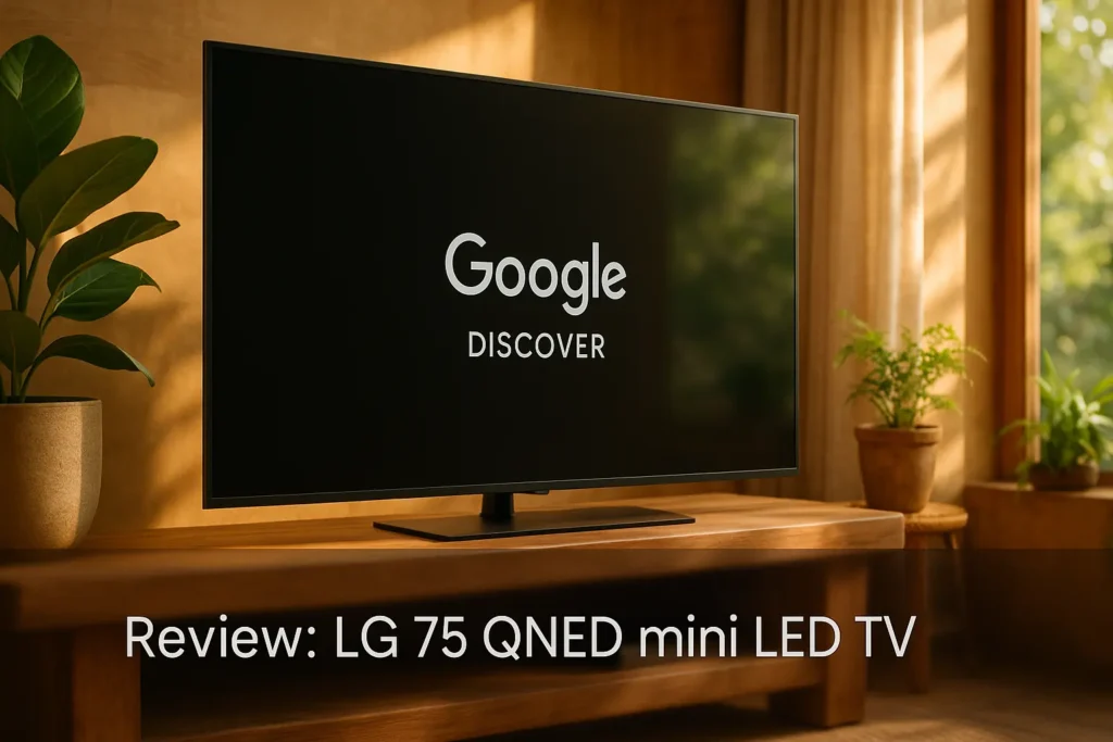 Principais 5 LG 75 QNED mini led TV