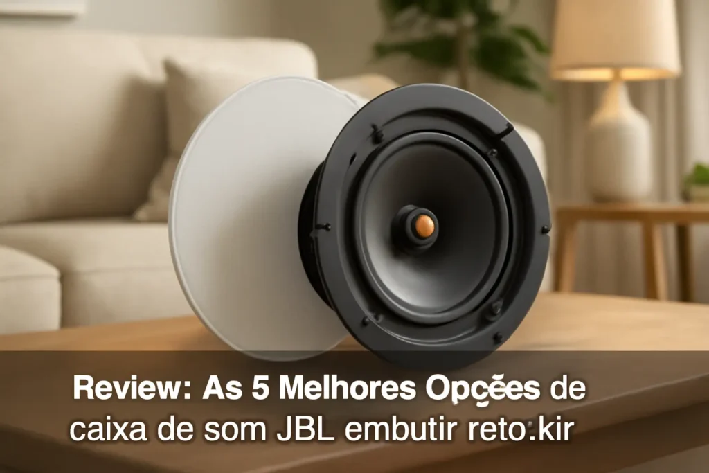 As 5 Melhores Opções de caixa de som JBL embutir teto kit