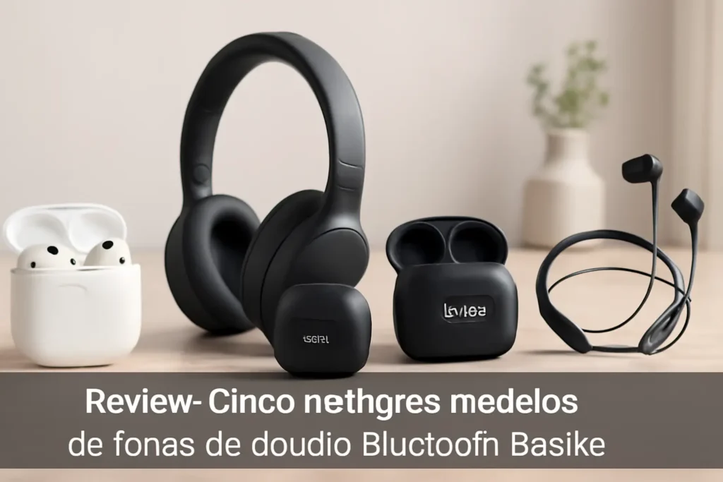 Cinco Melhores Modelos de  fones de ouvido bluetooth Basike