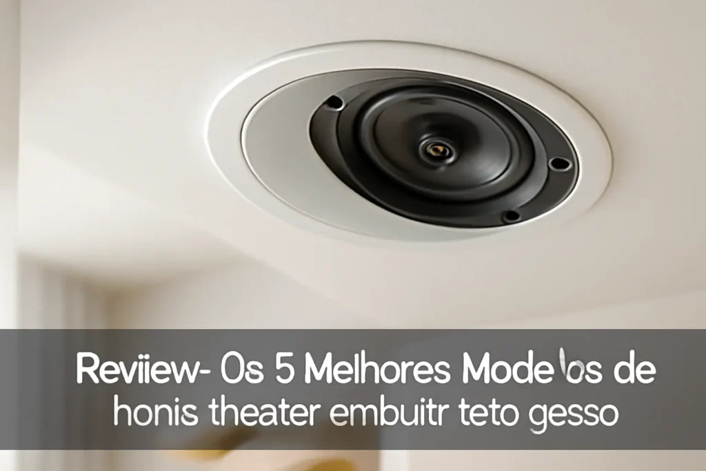 Os 5 Melhores Modelos de home theater embutir teto gesso