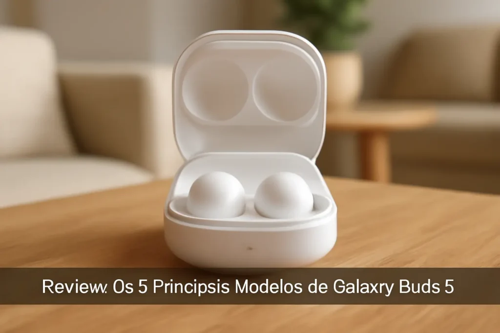 Os 5 Principais Modelos de Galaxy buds3