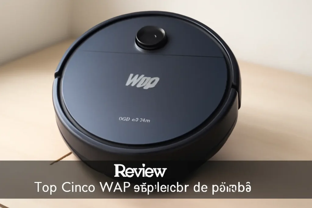 Top Cinco WAP aspirador de pó robo
