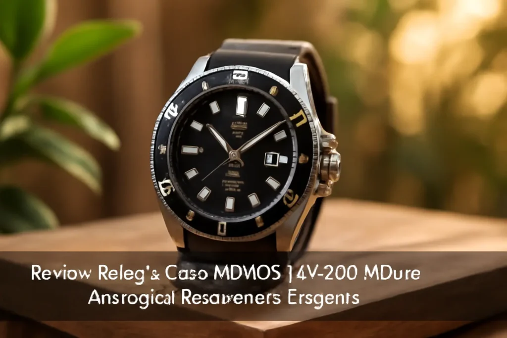 Relógio Casio MDV106-1AV 200M Duro Analógico: Resistente e Elegante