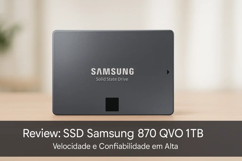 SSD Samsung 870 QVO 1TB: Velocidade e Confiabilidade em Alta