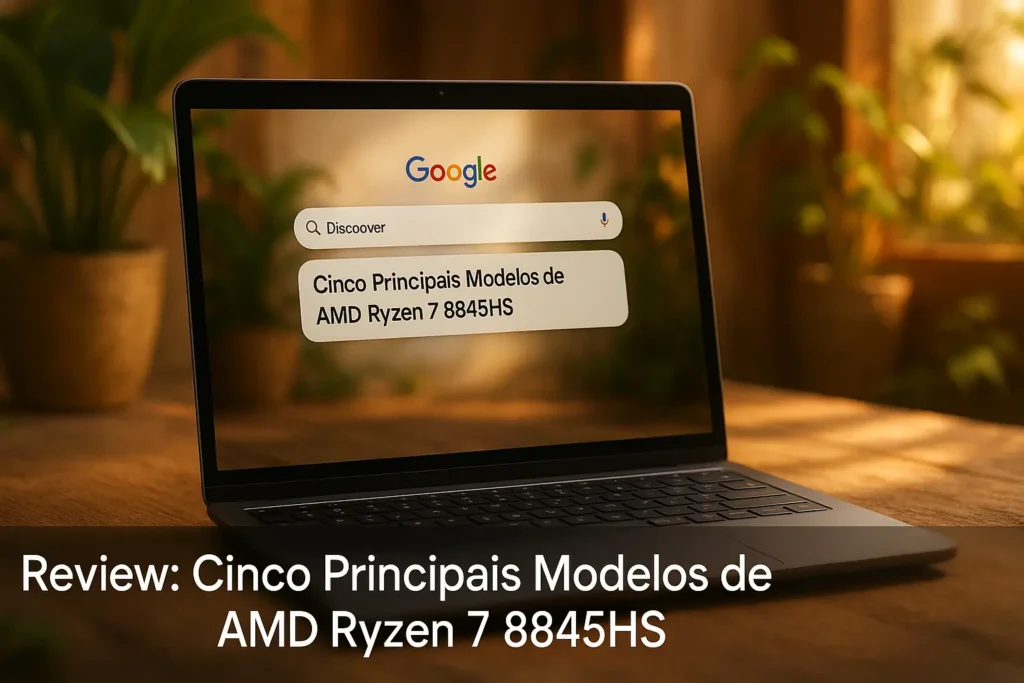 Cinco Principais Modelos de  amd ryzen 7 8845hs