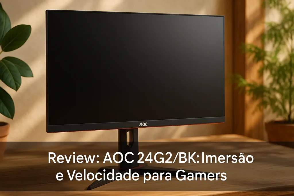 AOC 24G2/BK: Imersão e Velocidade para Gamers