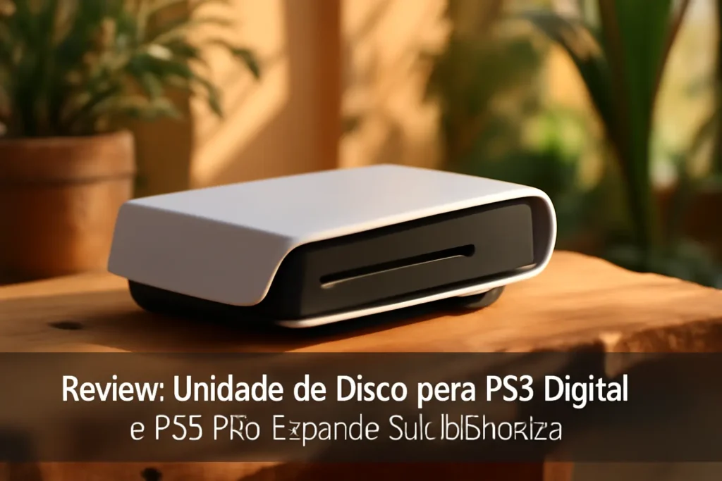 Unidade de Disco para PS5 Digital e PS5 Pro: Expanda Sua Biblioteca