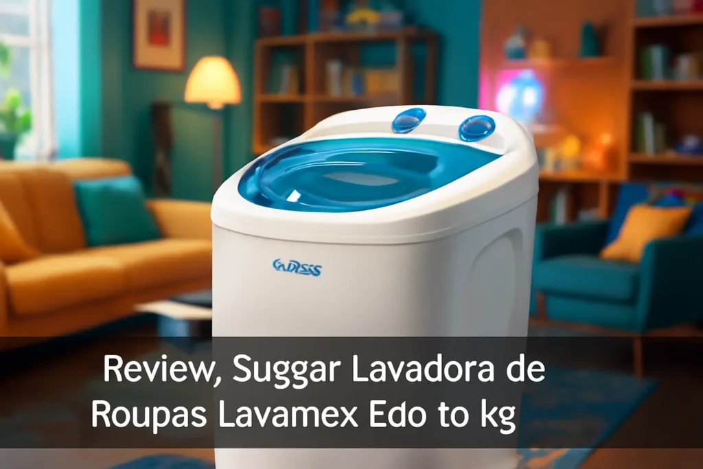 Suggar Lavadora de Roupas Lavamax Eco 10kg: Eficiência e Praticidade
